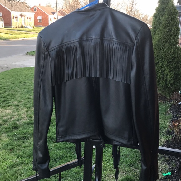 Final price!! 🖤Beautiful Express leather jacket - Picture 2 of 3